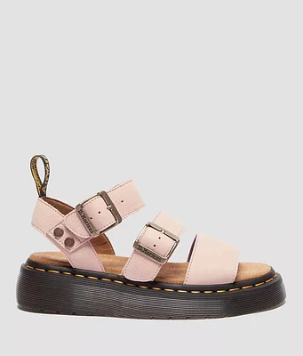 Dr. Martens Gryphon Quad Leather Flatform Sandal