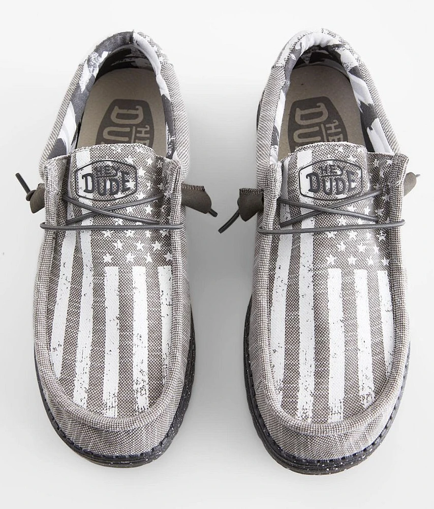 Wally Walls USA Flag Stretch Shoe