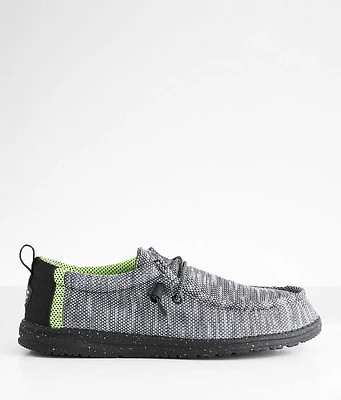 HEYDUDE Wally Break Lime Shoe