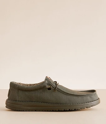HEYDUDE Wally Stretch Canvas Shoe