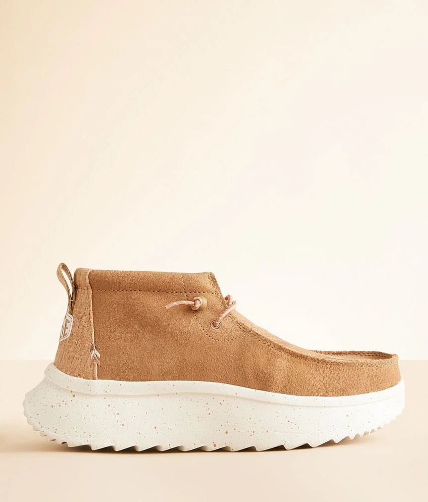 HEYDUDE Wendy Peak Hi Suede Shoe
