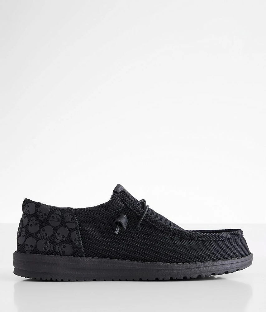 Wally Funk Skulls Shoe