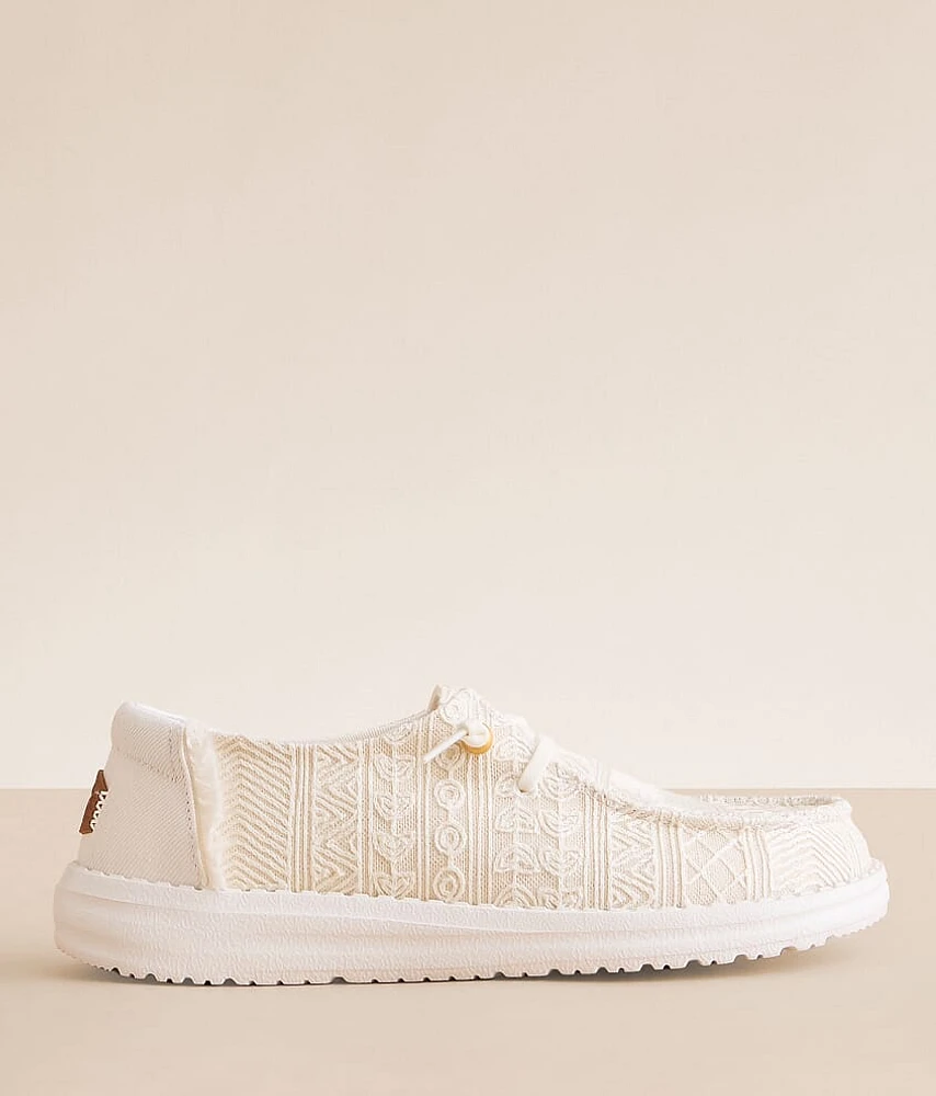 Wendy Crochet Lace Shoe