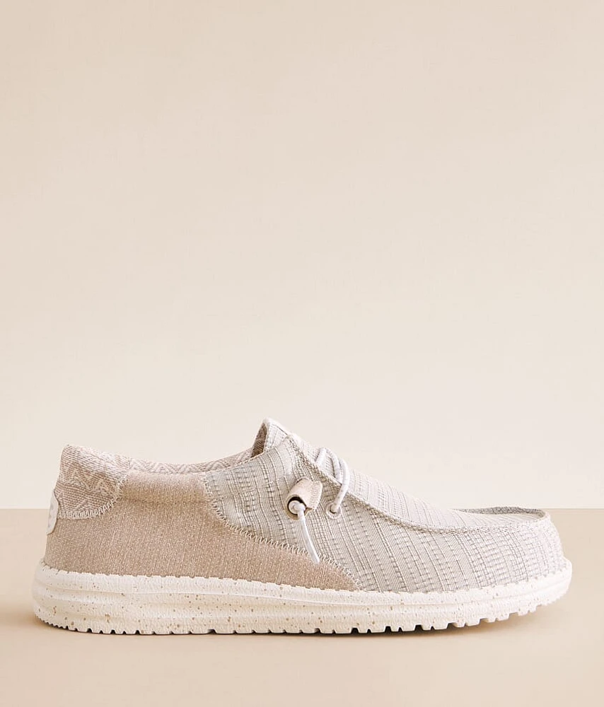 HEYDUDE Wally Stitch String Shoe
