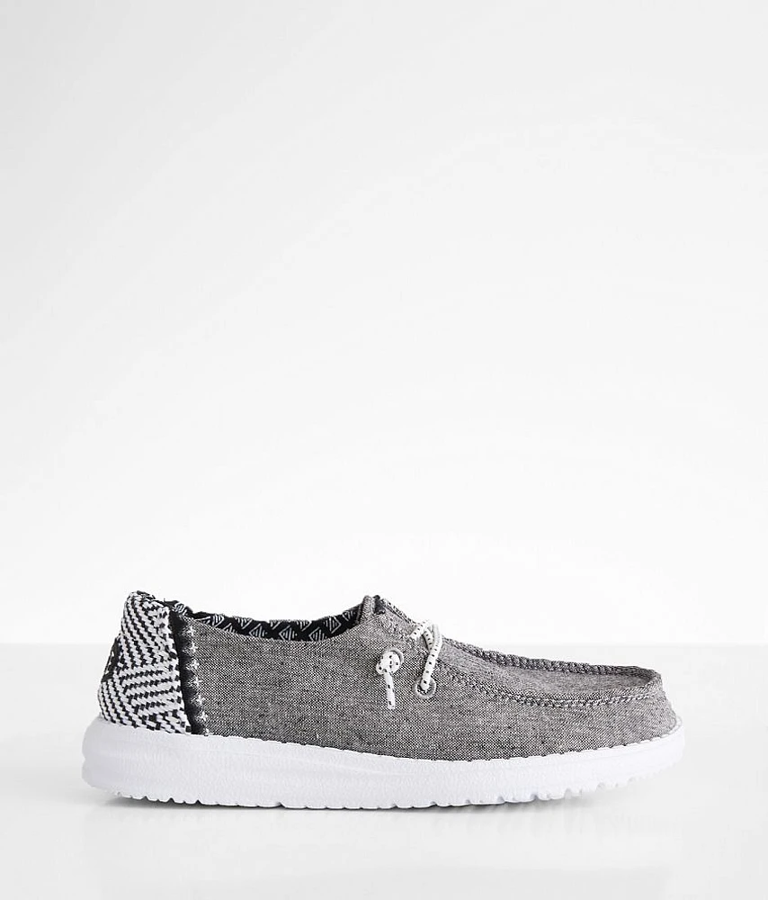Girls - Wendy Chambray Woven Shoe