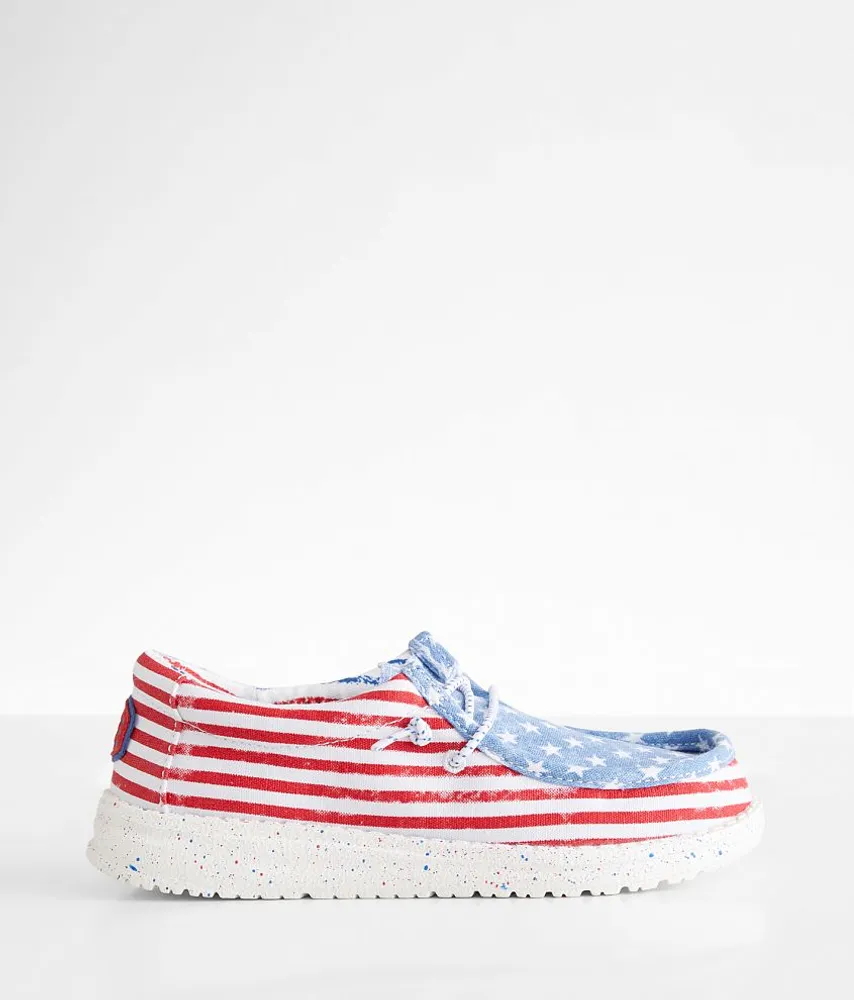 Boys - Wally Youth Patriotic Shoe