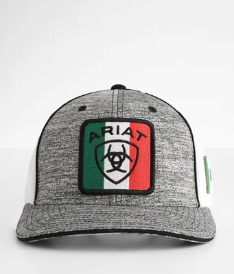 Ariat Mexico Flag Patch 110 Flexfit Trucker Hat