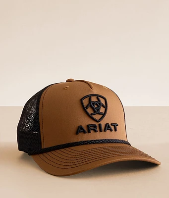 Ariat Logo Rope Trucker Hat