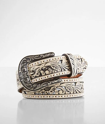 Ariat Embossed Leather Belt