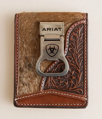 Ariat Money Clip Leather Wallet