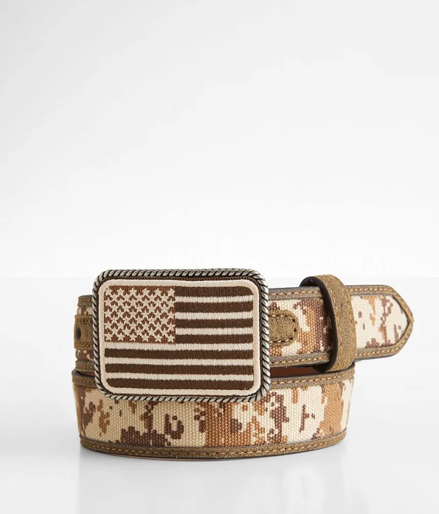 Boys - Digi Camo Leather Belt