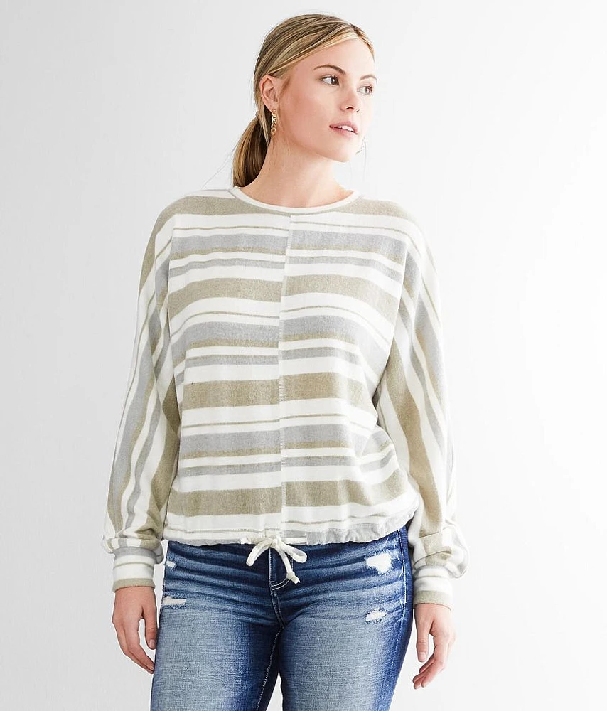 Striped Dolman Top