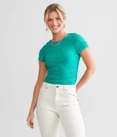 red by BKE Textured Knit Top