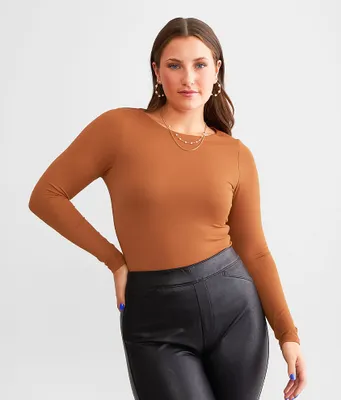 Buckle Black Shaping & Smoothing Fitted Top