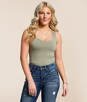 Buckle Black Shaping & Smoothing Tank Top