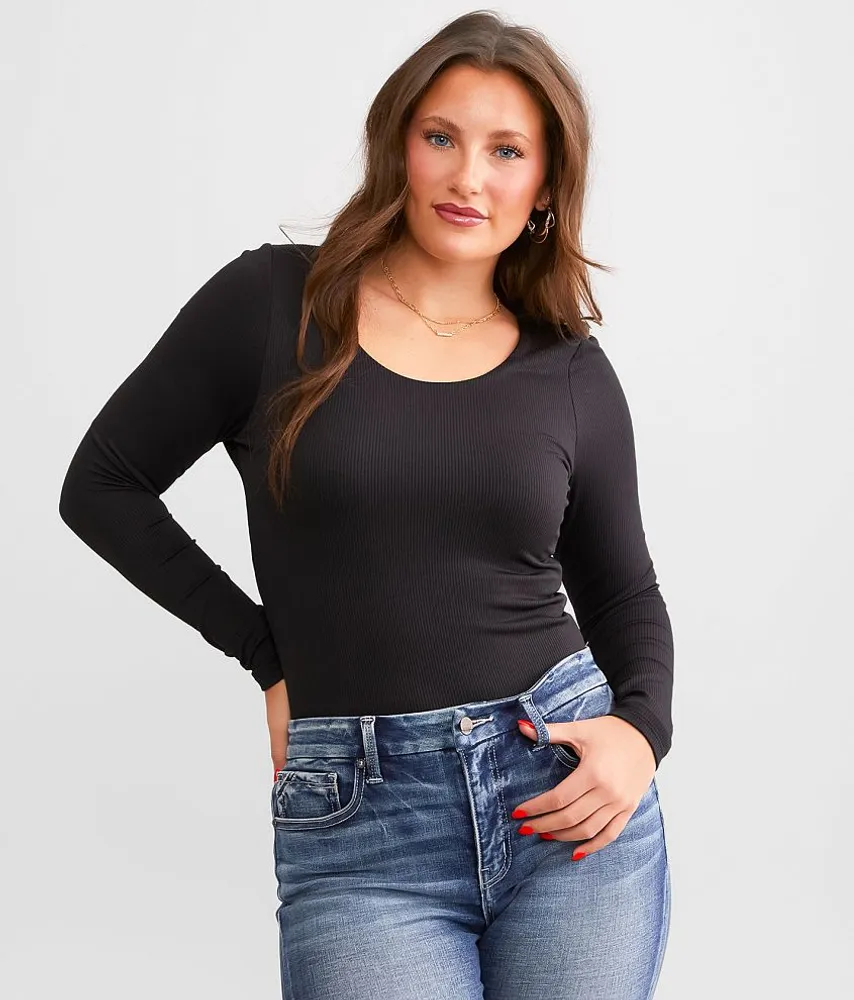 Shaping & Smoothing Ribbed Top
