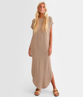 BKE Ribbed Maxi Dress