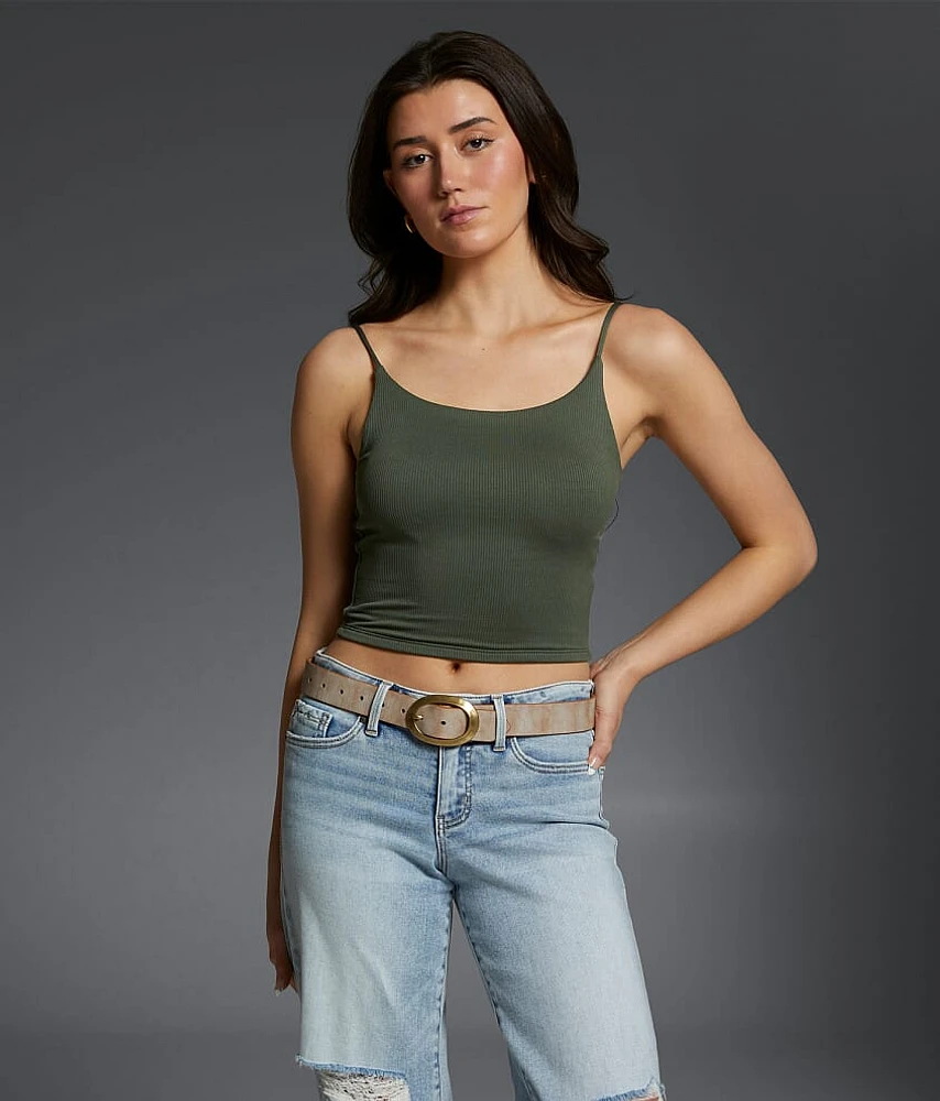Cropped Shaping & Smoothing Tank Top