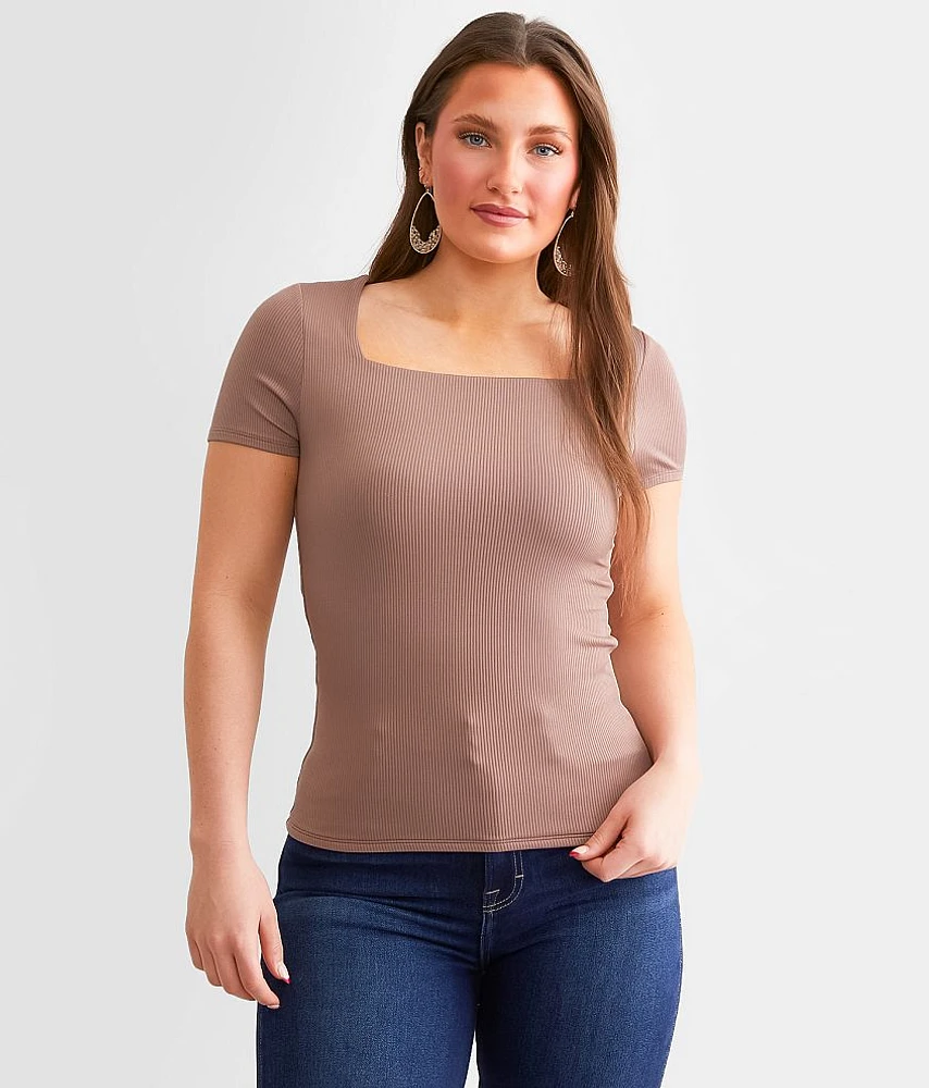 Shaping & Smoothing Ribbed Top
