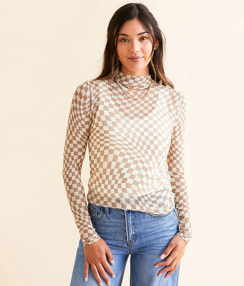 Checker Mesh Top