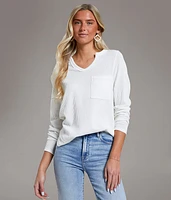 BKE Textured Knit Top