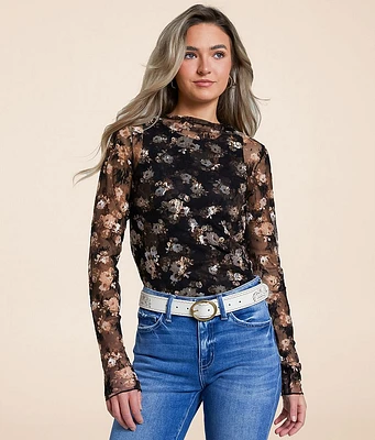 Floral Lace Top