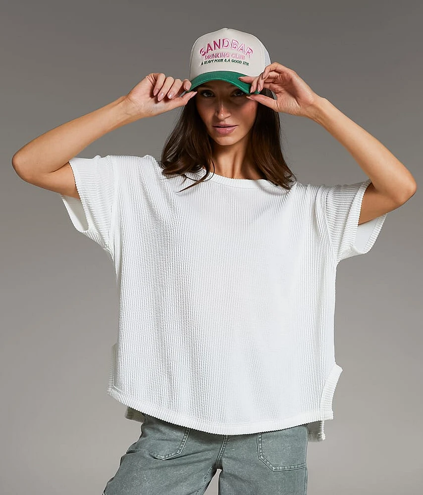 Ribbed Knit Top