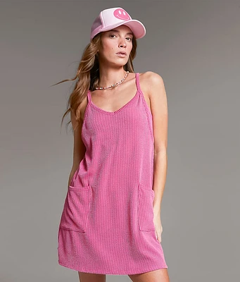 BKE Ribbed Romper Dress
