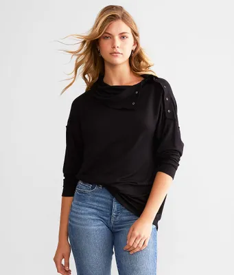 BKE Cowl Neck Top