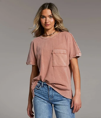 BKE Washed Thermal T-Shirt