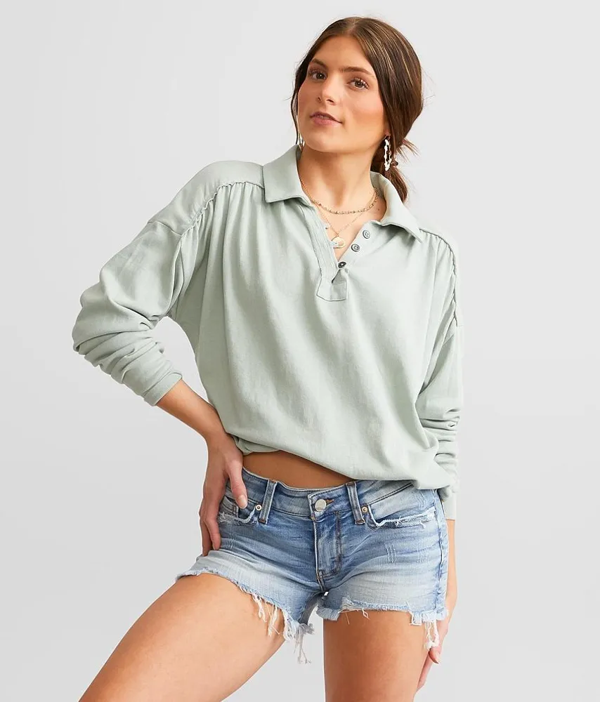 Collared Henley