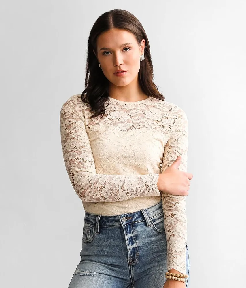 Floral Lace Top