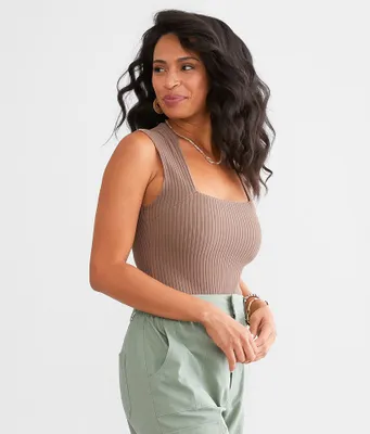 BKE core Square Neck Bodysuit