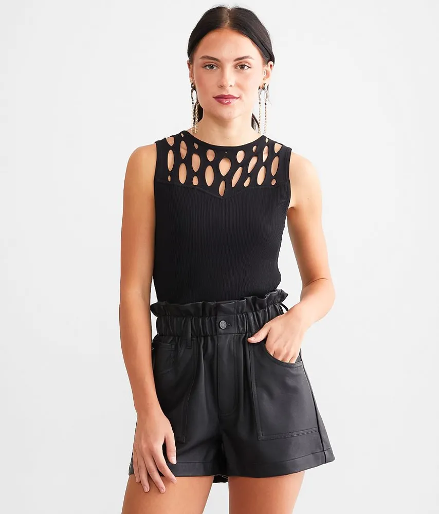 Cut-Out Tank Top