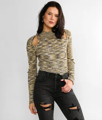 Gilded Intent Marled Sweater