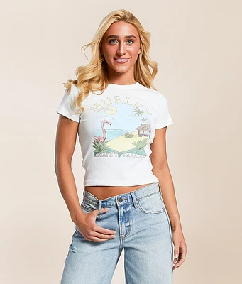 Hurley Casa Del Cropped T-Shirt