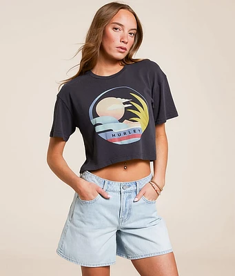 Hurley Society Islands Cropped T-Shirt