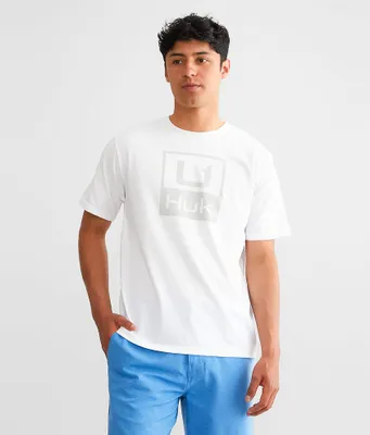 Huk Stacked Logo T-Shirt