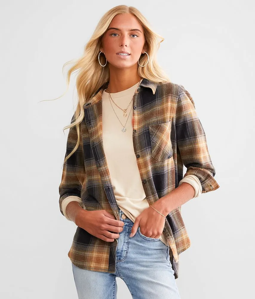 Washed Flannel Shirt