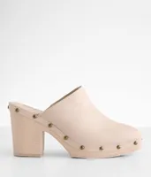 Mia Lindy Heeled Clog Shoe