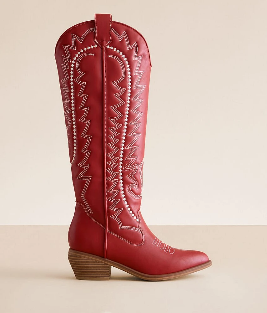 Mia Laraah Embroidered Western Boot