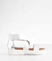 Girls - Mia Minka Metallic Flatform Sandal