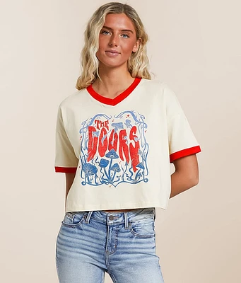 Merch Traffic The Doors Cropped Band T-Shirt