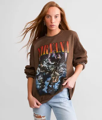 Merch Traffic Nirvana Oversized Band Pullover