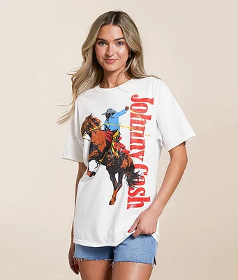 Merch Traffic Jonny Cash Oversized Band T-Shirt
