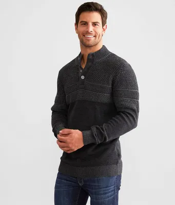 BKE Textured Henley Sweater