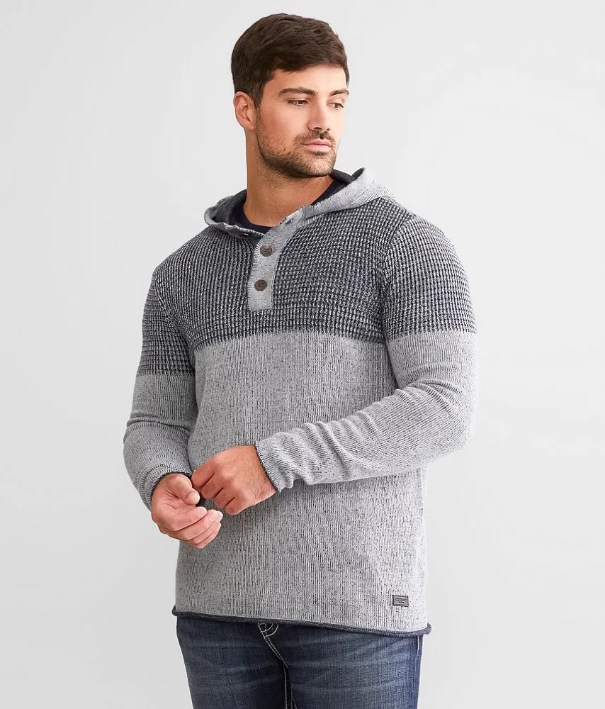 Outpost Makers Hooded Henley Sweater