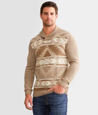 Outpost Makers Southwestern Shawl Sweater