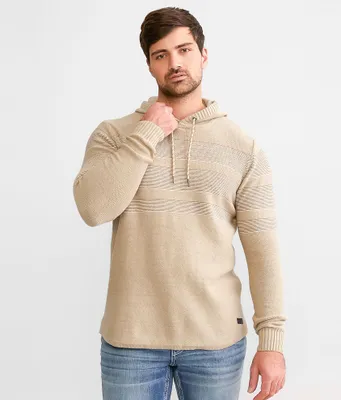 Outpost Makers Striped Crossover Hooded Sweater