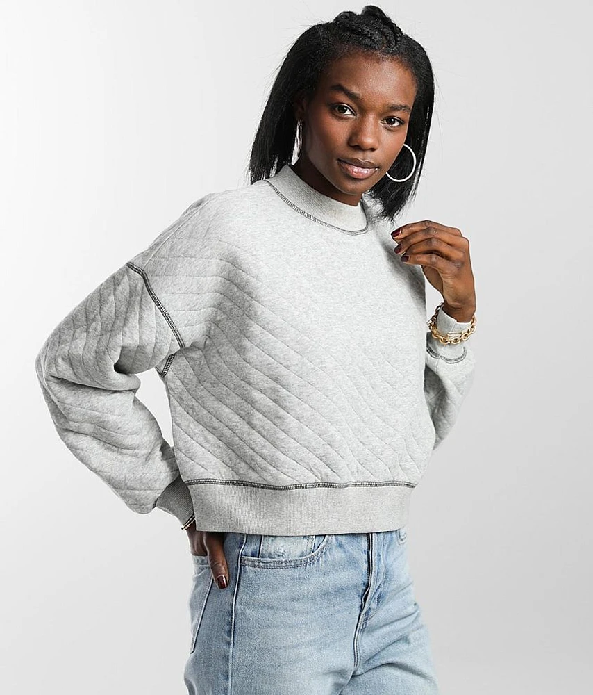 Quilted Pullover
